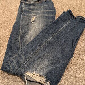 Women's Moli Tree Paris Milano Tokyo Distressed Jeans